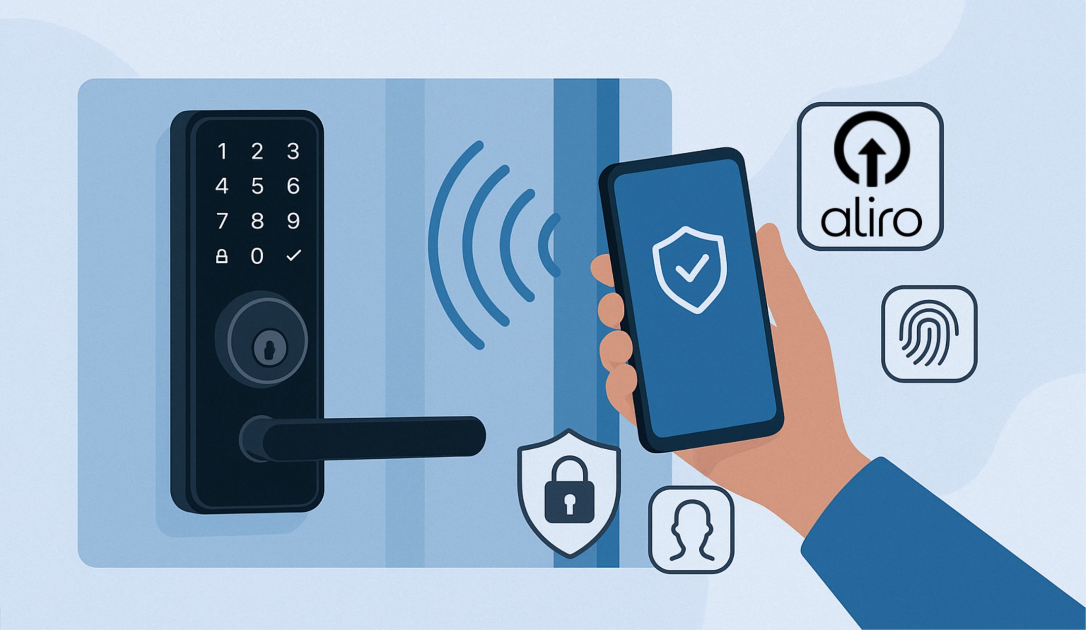 Smart Lock Features: Hands-Free Unlocking with UWB and the Aliro Protocol