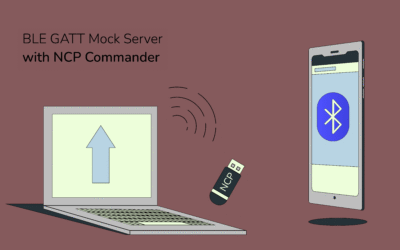 No-Code BLE GATT Mock Server with NCP Commander