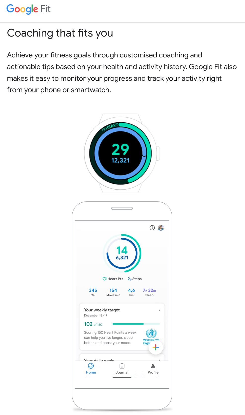 Google Fit Mobile