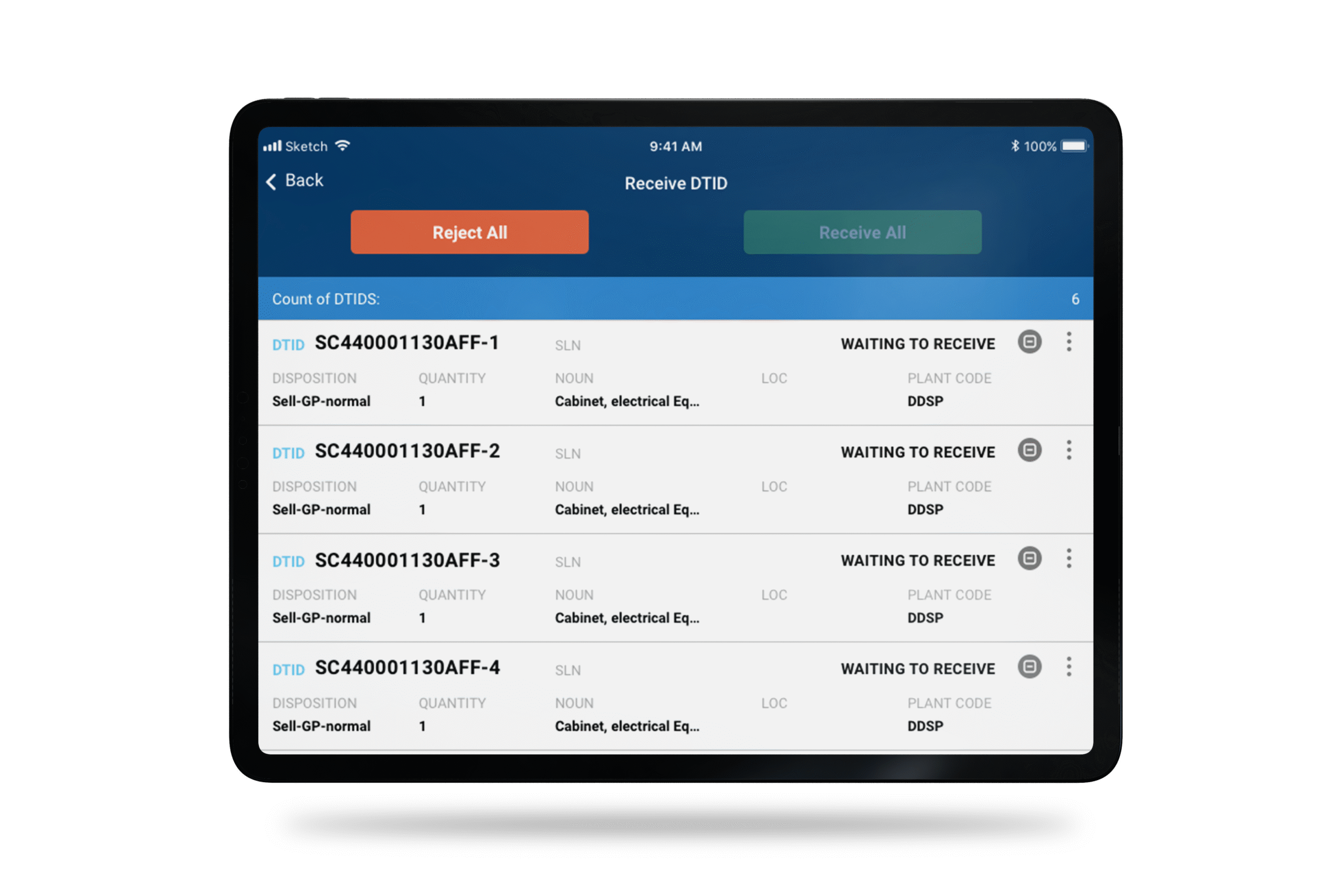Gov-tablet-01 Digitally transform the warehouse intake process using a mobile-first WMS solution.