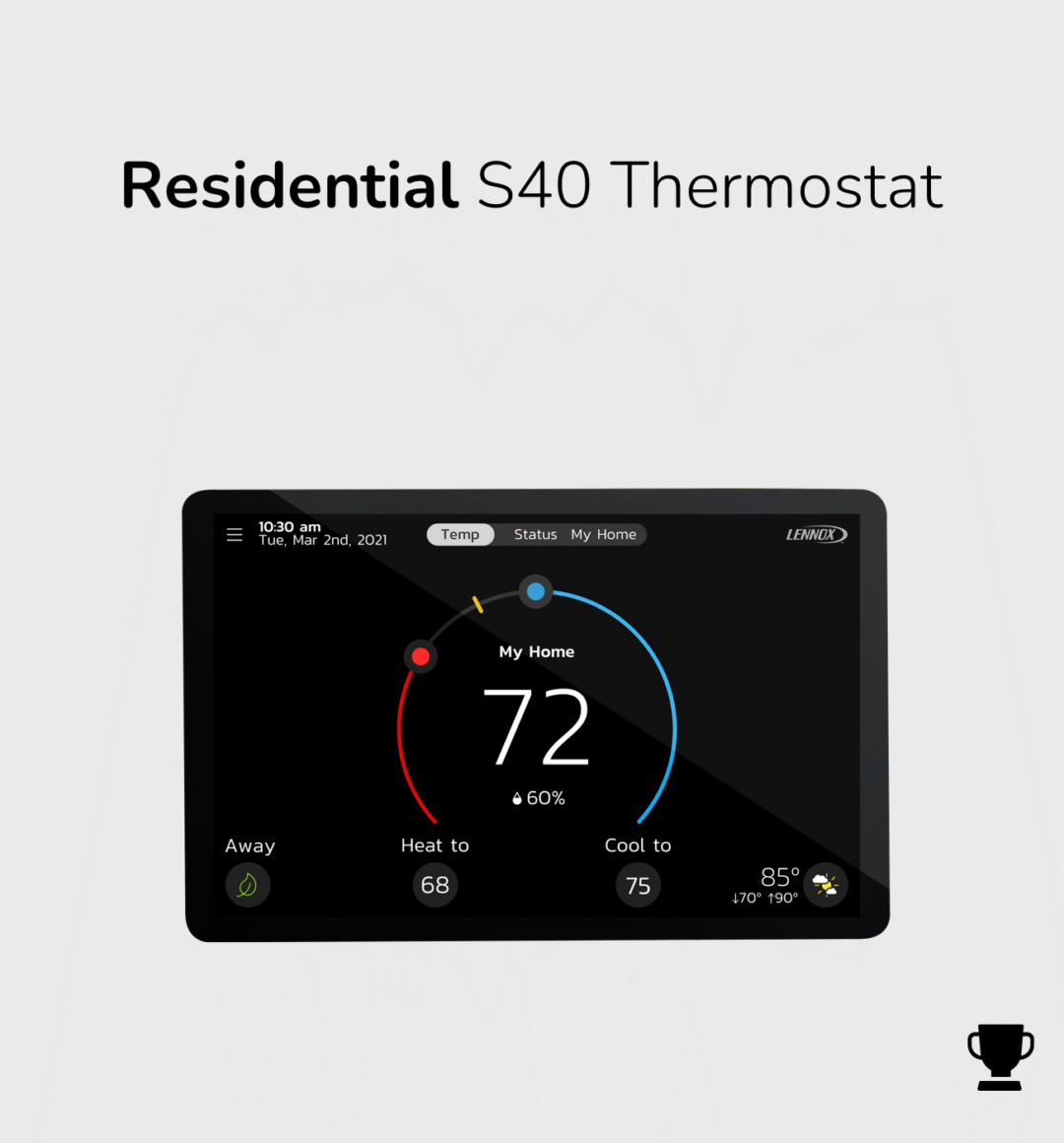 Lennox S40 Smart Thermostat