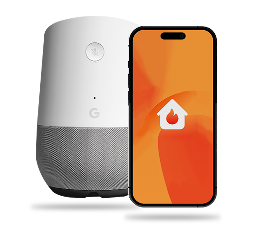 Fireplace Google Home