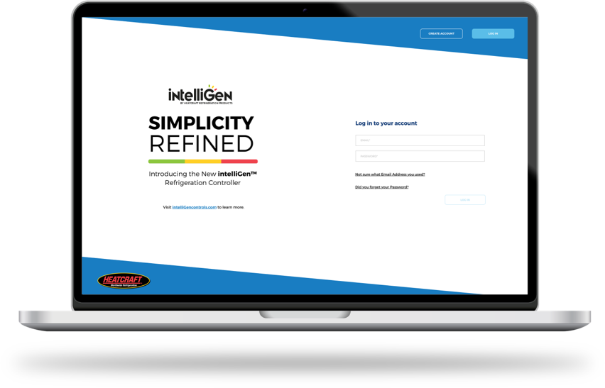 A responsive web system designed to control walk-in refrigerators/freezers wirelessly, locally, and remotely for multiple sites. A responsive web system designed to control walk-in refrigerators/freezers wirelessly, locally, and remotely for multiple sites.
