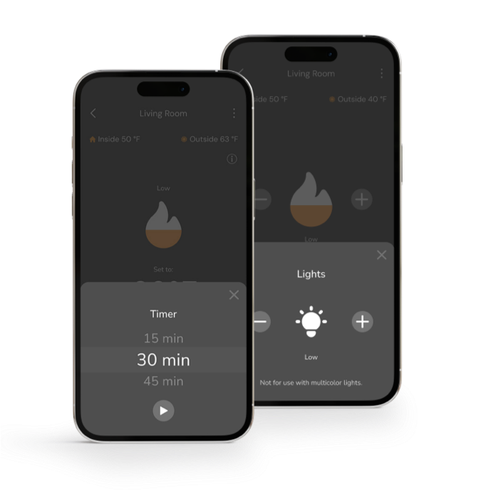Redesign and optimize the fireplace control app to reduce costs, improve usability, and modernize the user experience.<br />
