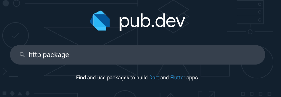 Pub Http Package Flutter