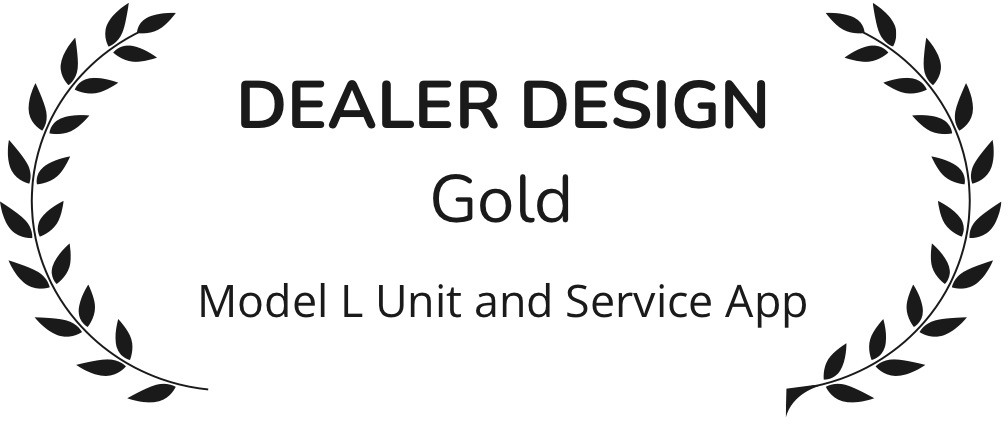 Model L Rooftop Unit and CORE Service App - 2021 Dealer Design Awards