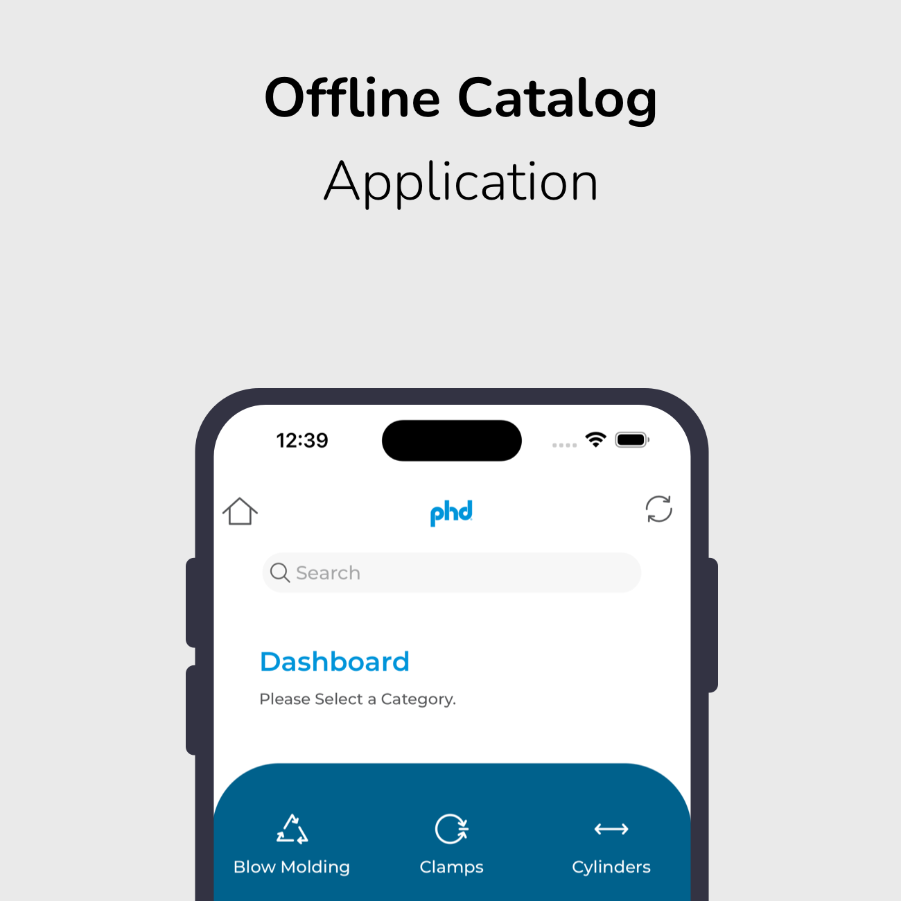 Offline Catalog App Krasamo