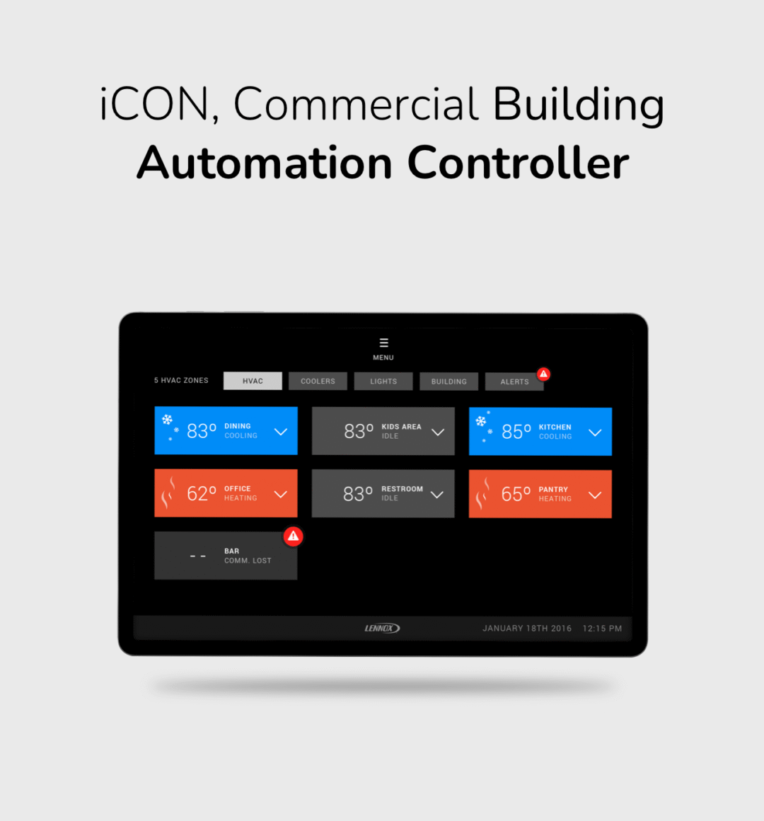 iCON, Commercial Building Automation Controller