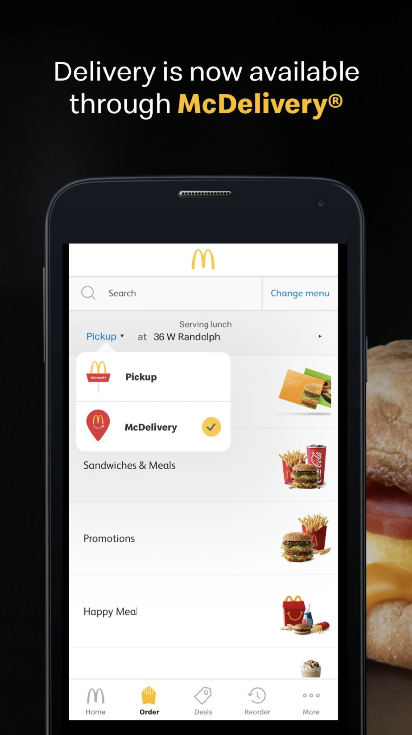 McDonalds App McDonalds App