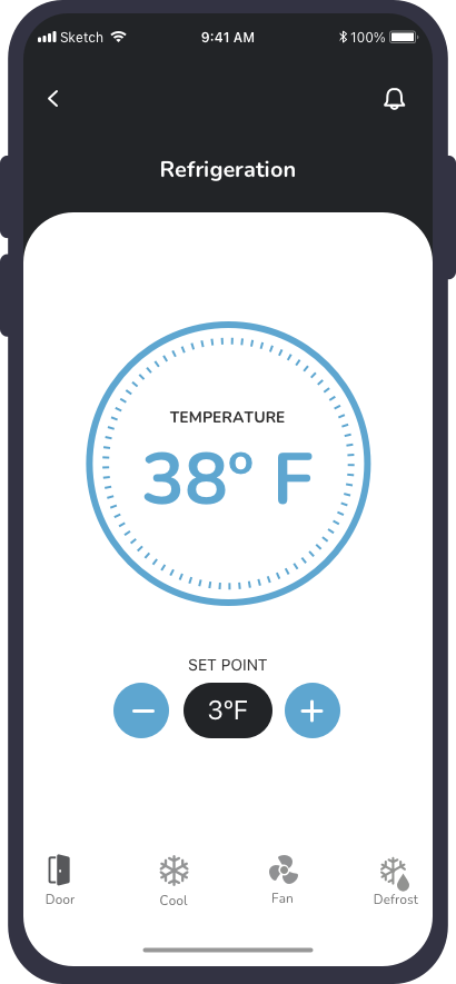 Commercial Refrigeration Mobile App