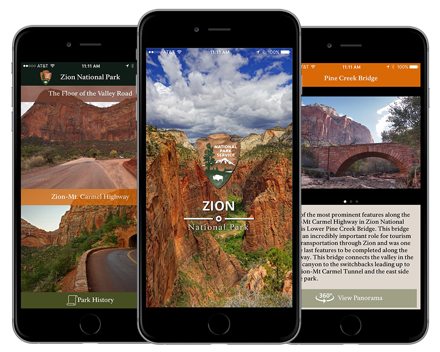 A Tour of Zion App Illustration